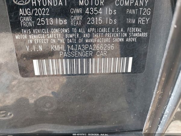 2023 HYUNDAI SONATA SEL