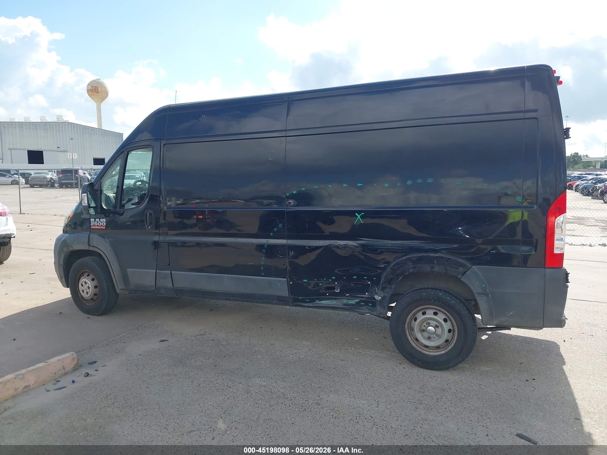 2019 RAM PROMASTER 2500 HIGH ROOF 159 WB