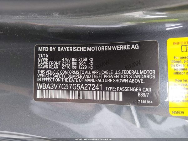 2016 BMW 428I