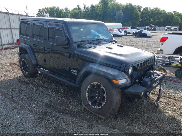 2019 JEEP WRANGLER UNLIMITED SPORT S 4X4
