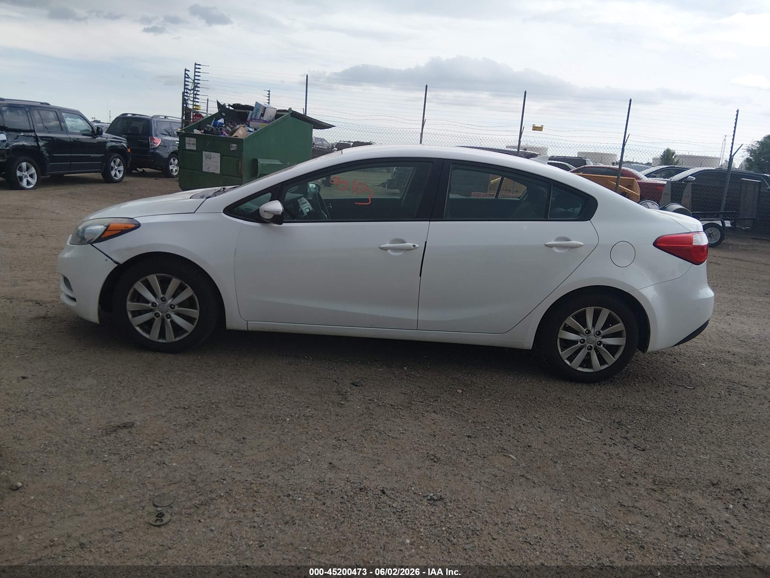 2016 KIA FORTE LX