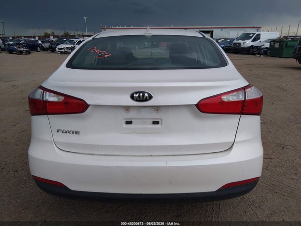 2016 KIA FORTE LX