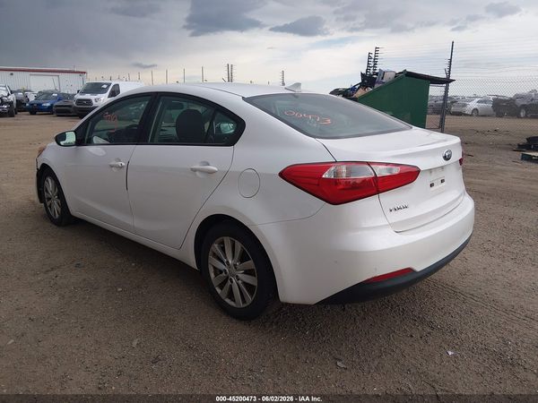 2016 KIA FORTE LX