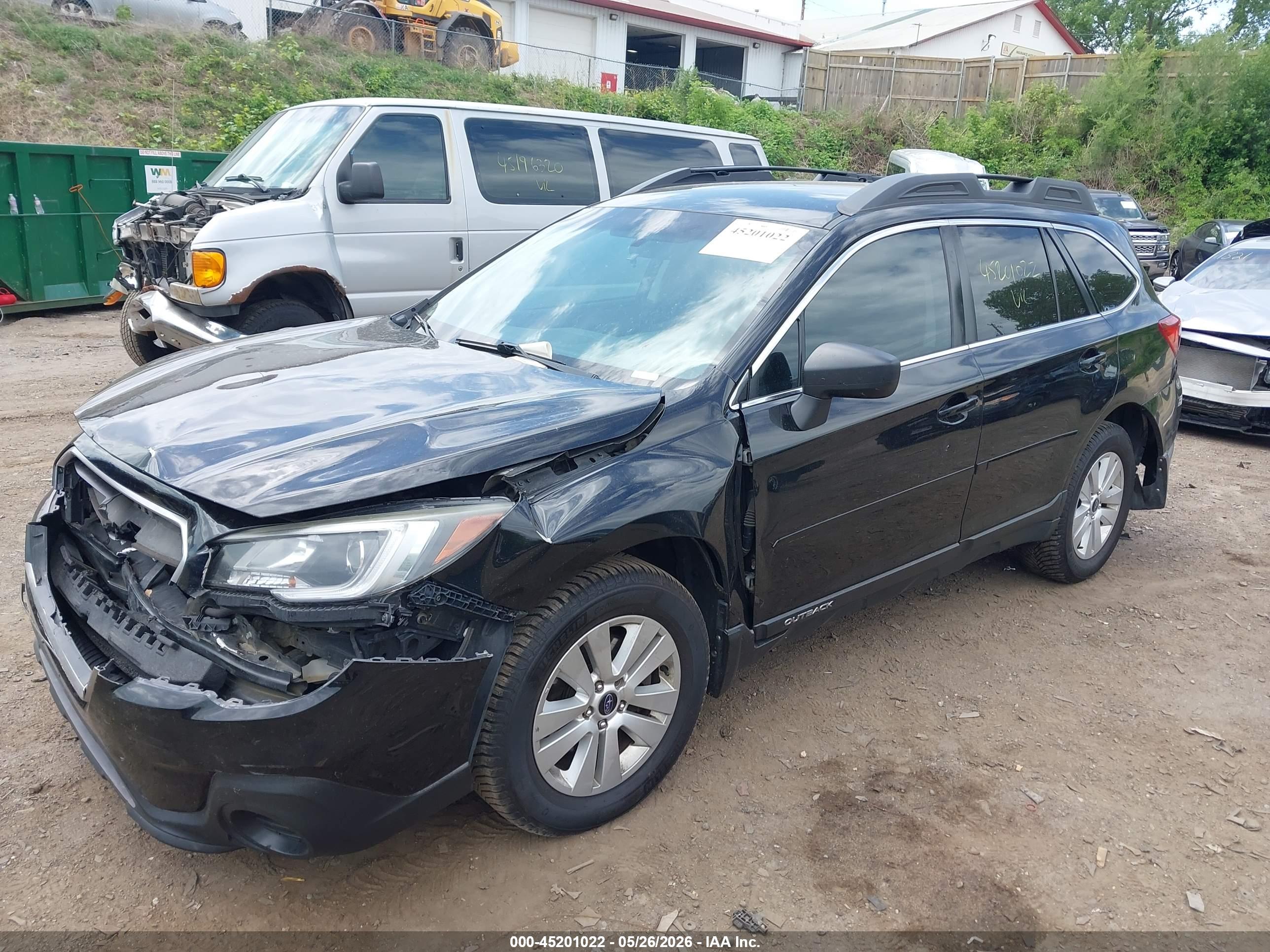 2018 SUBARU OUTBACK 2.5I — I2