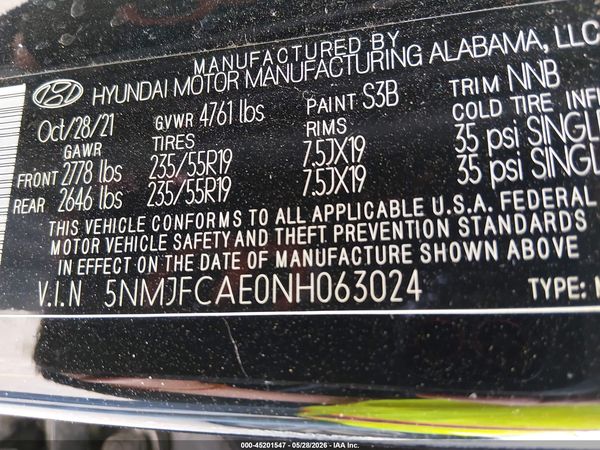 2022 HYUNDAI TUCSON SEL