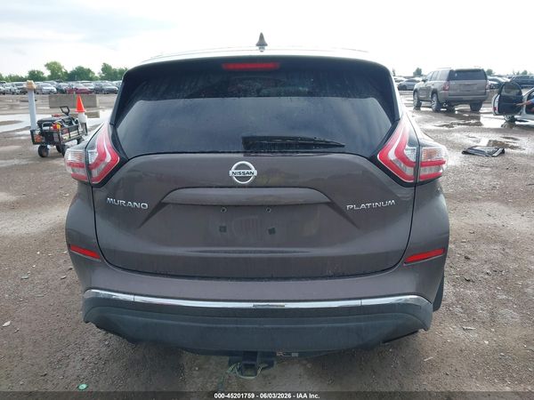 2018 NISSAN MURANO PLATINUM
