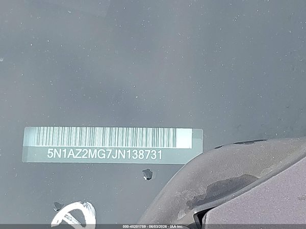 2018 NISSAN MURANO PLATINUM