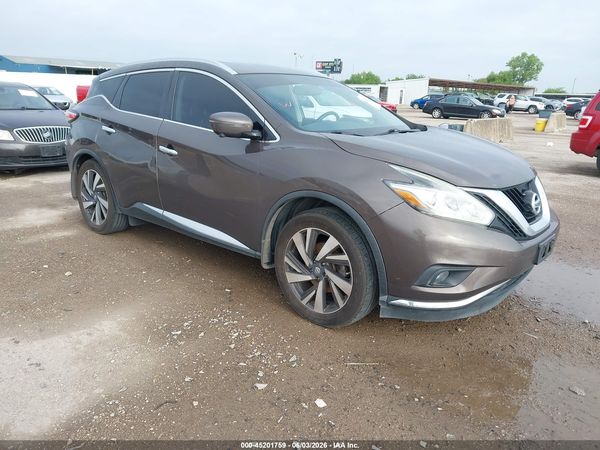 2018 NISSAN MURANO PLATINUM