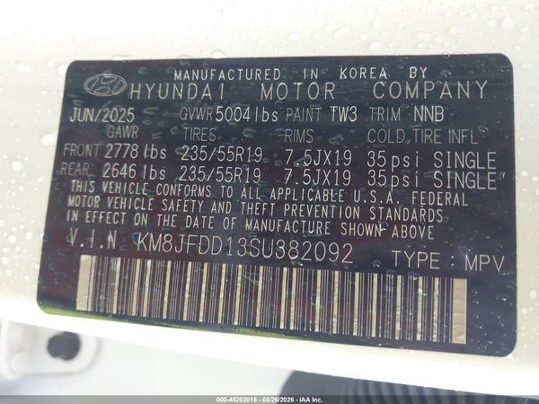2025 HYUNDAI TUCSON HYBRID N LINE