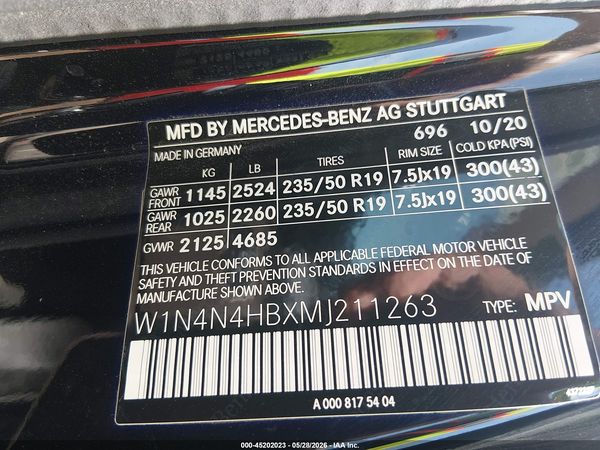 2021 MERCEDES-BENZ GLA 250 4MATIC