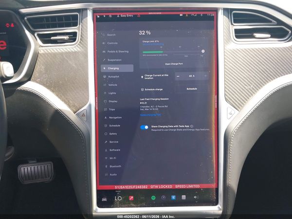 2018 TESLA MODEL S 100D/75D/P100D