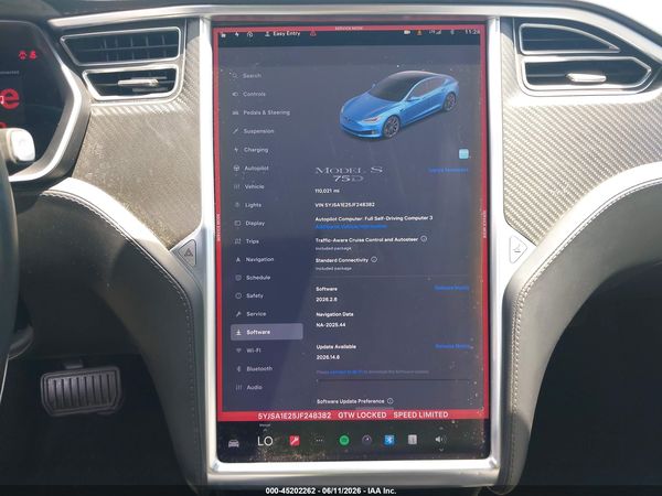 2018 TESLA MODEL S 100D/75D/P100D