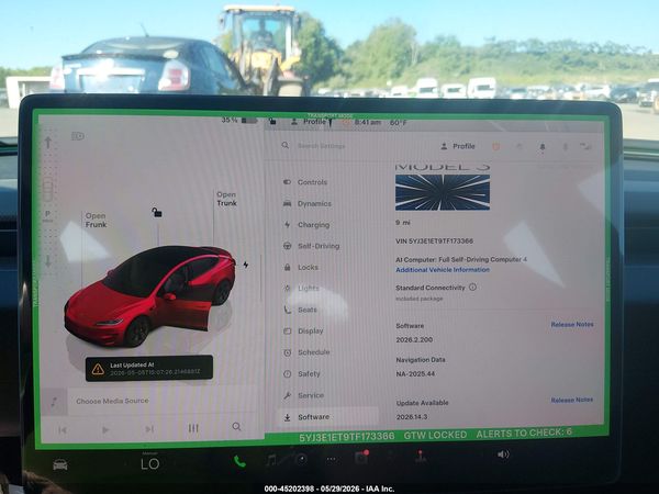 2026 TESLA MODEL 3