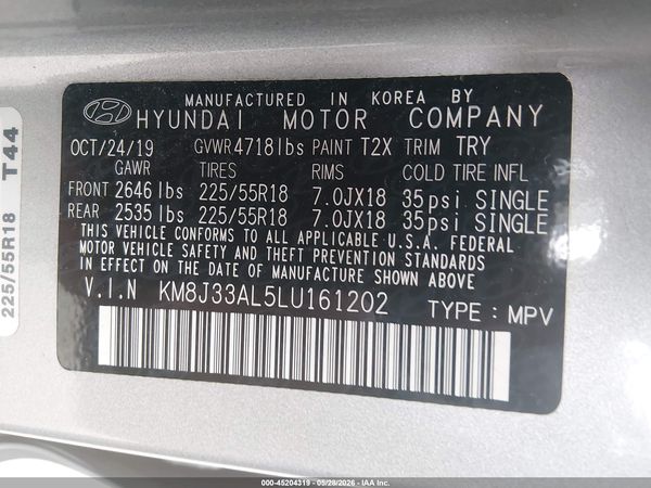 2020 HYUNDAI TUCSON ULTIMATE