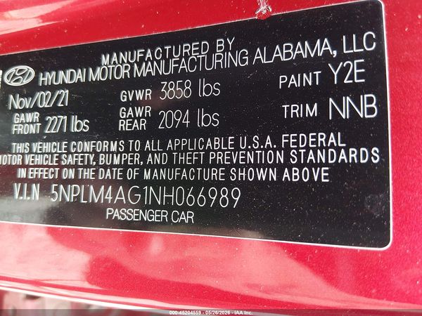 2022 HYUNDAI ELANTRA SEL