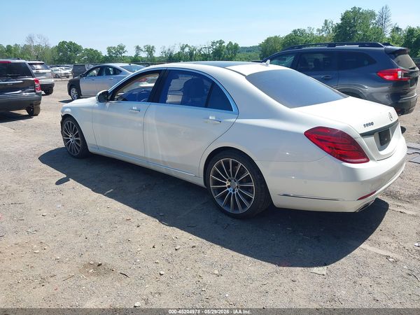2015 MERCEDES-BENZ S 550 4MATIC