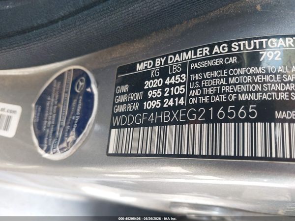 2014 MERCEDES-BENZ C 250 SPORT