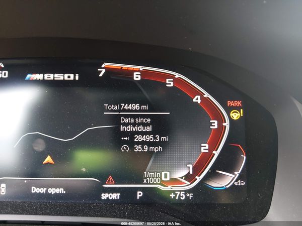 2022 BMW M850I GTAN COUPE XDRIVE