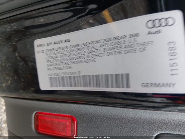 2022 AUDI A5 SPORTBACK