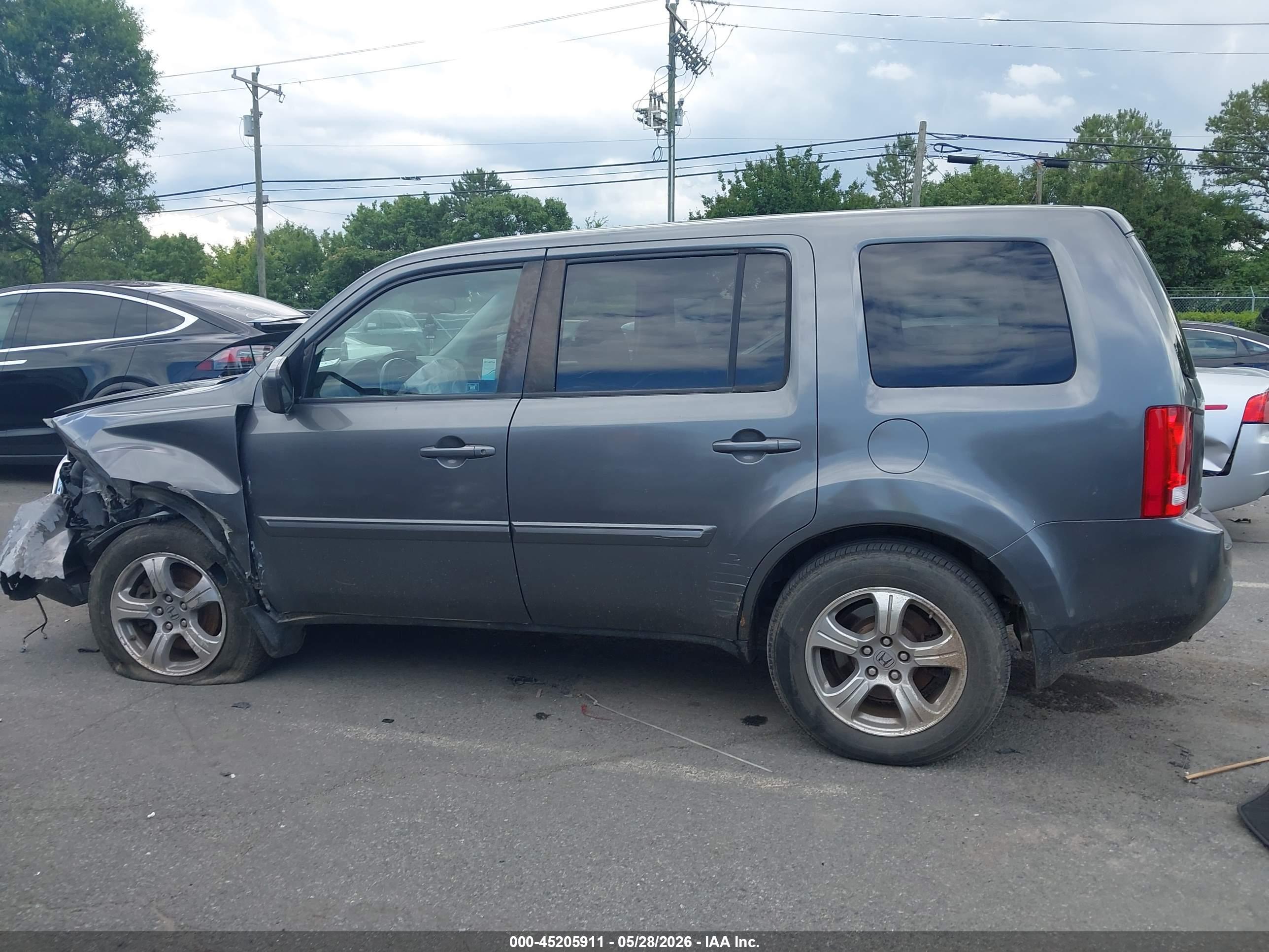 2012 HONDA PILOT EX-L