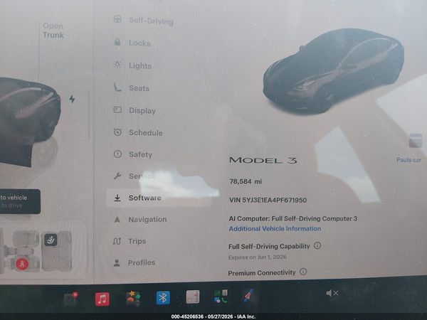 2023 TESLA MODEL 3 REAR-WHEEL DRIVE