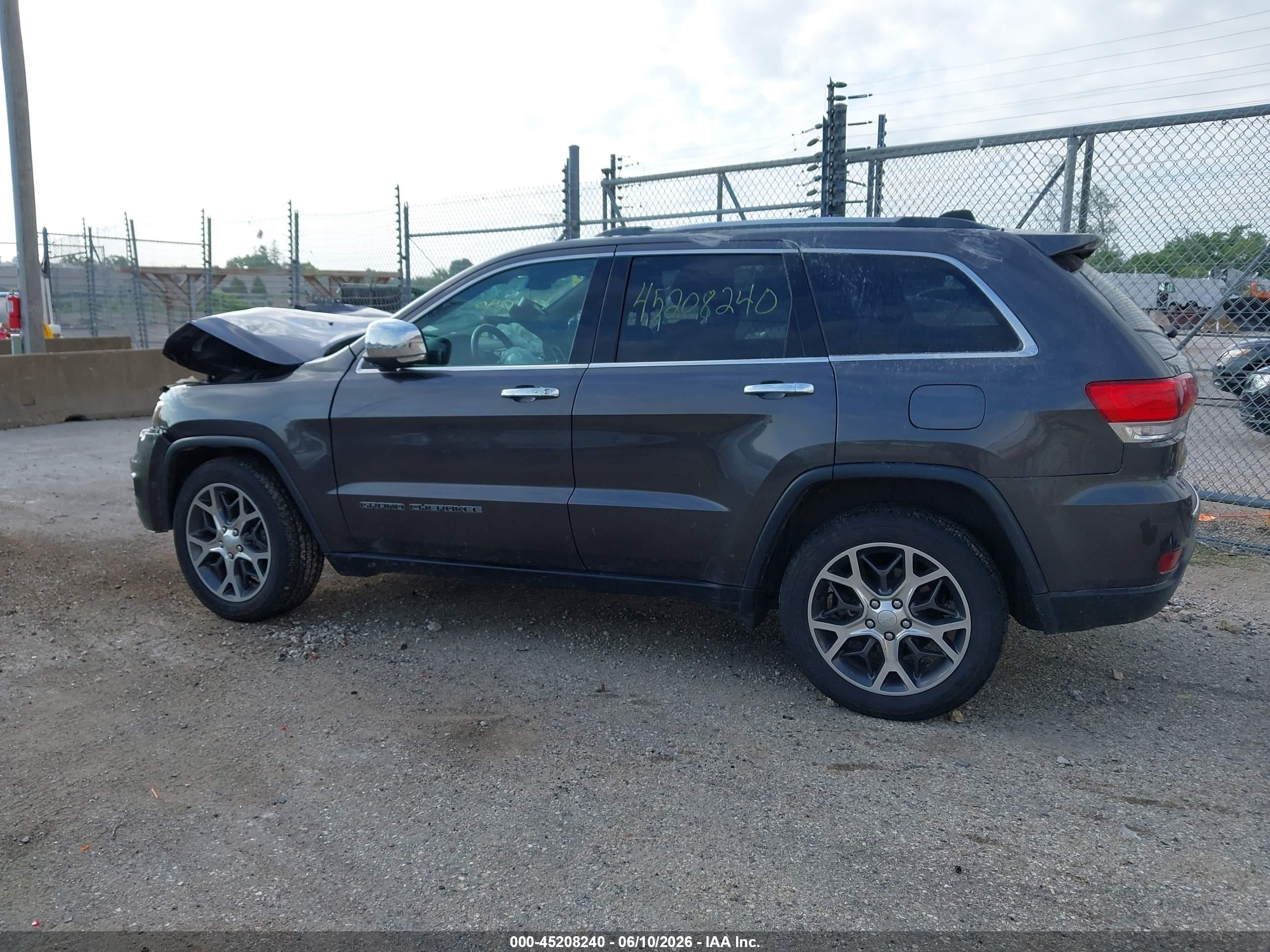 2019 JEEP GRAND CHEROKEE LIMITED 4X4