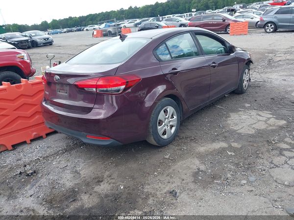 2018 KIA FORTE LX