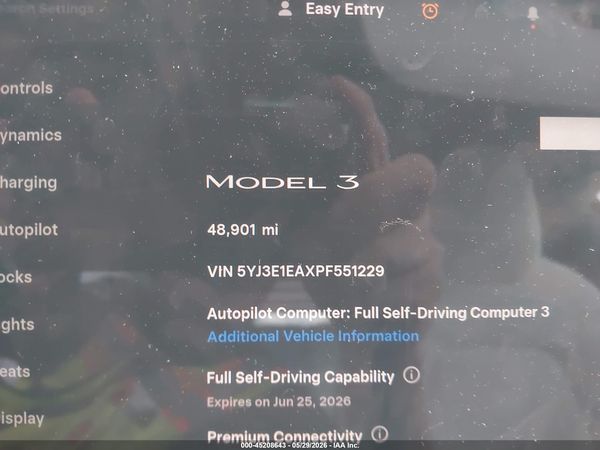 2023 TESLA MODEL 3 REAR-WHEEL DRIVE