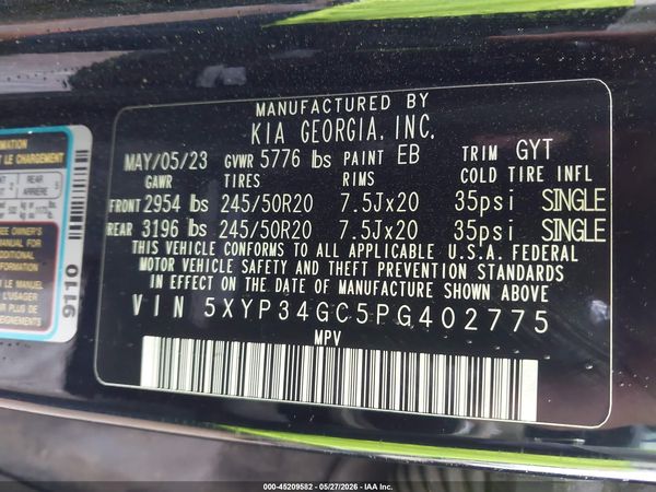 2023 KIA TELLURIDE EX