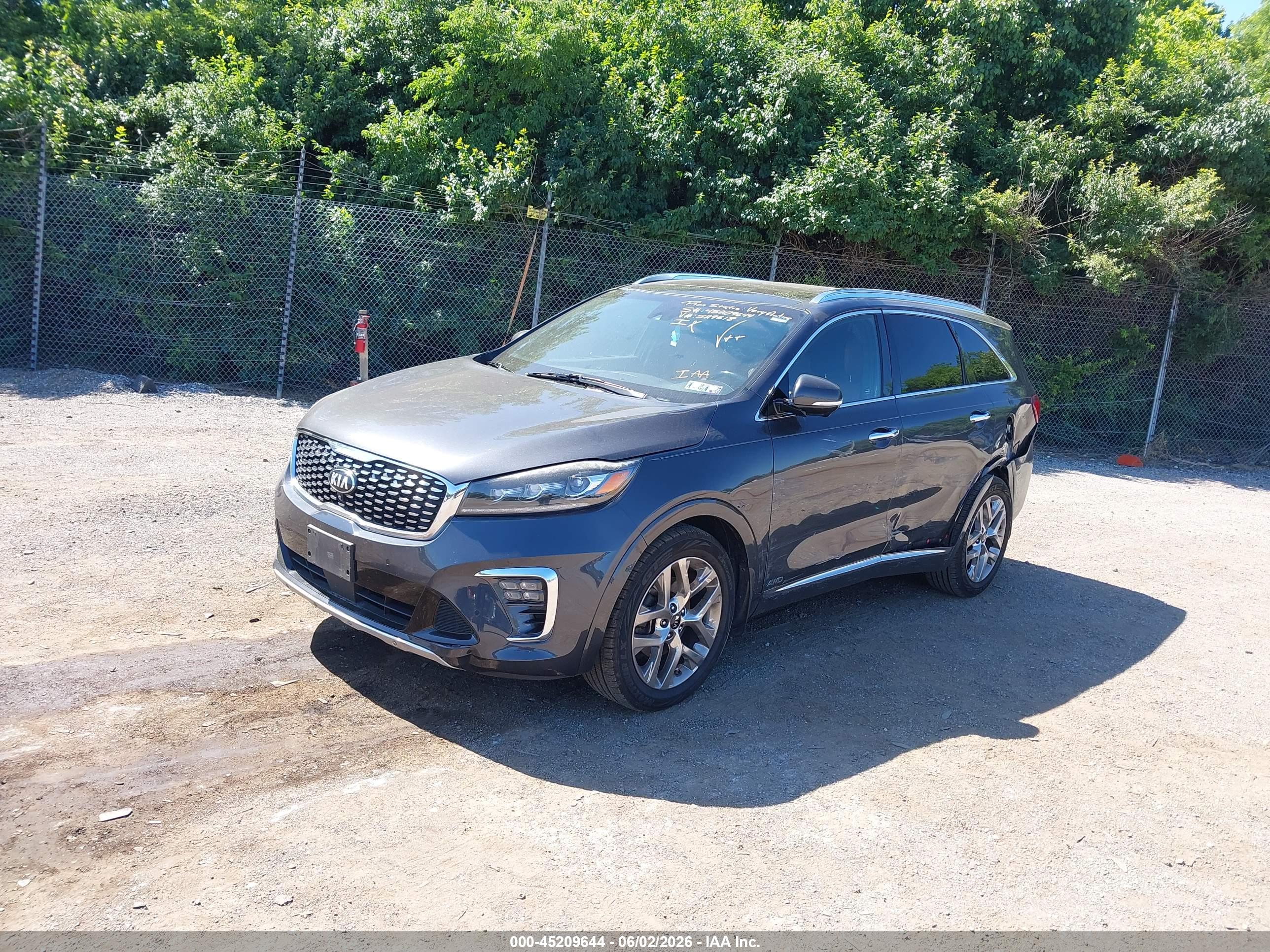 2019 KIA SORENTO 3.3L SXL — I2