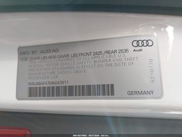 2021 AUDI A4