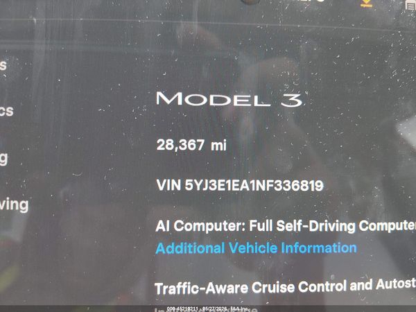 2022 TESLA MODEL 3 REAR-WHEEL DRIVE