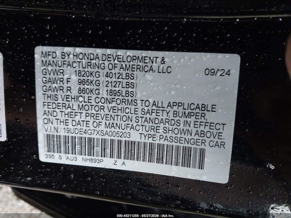 2025 ACURA INTEGRA A-SPEC TECHNOLOGY
