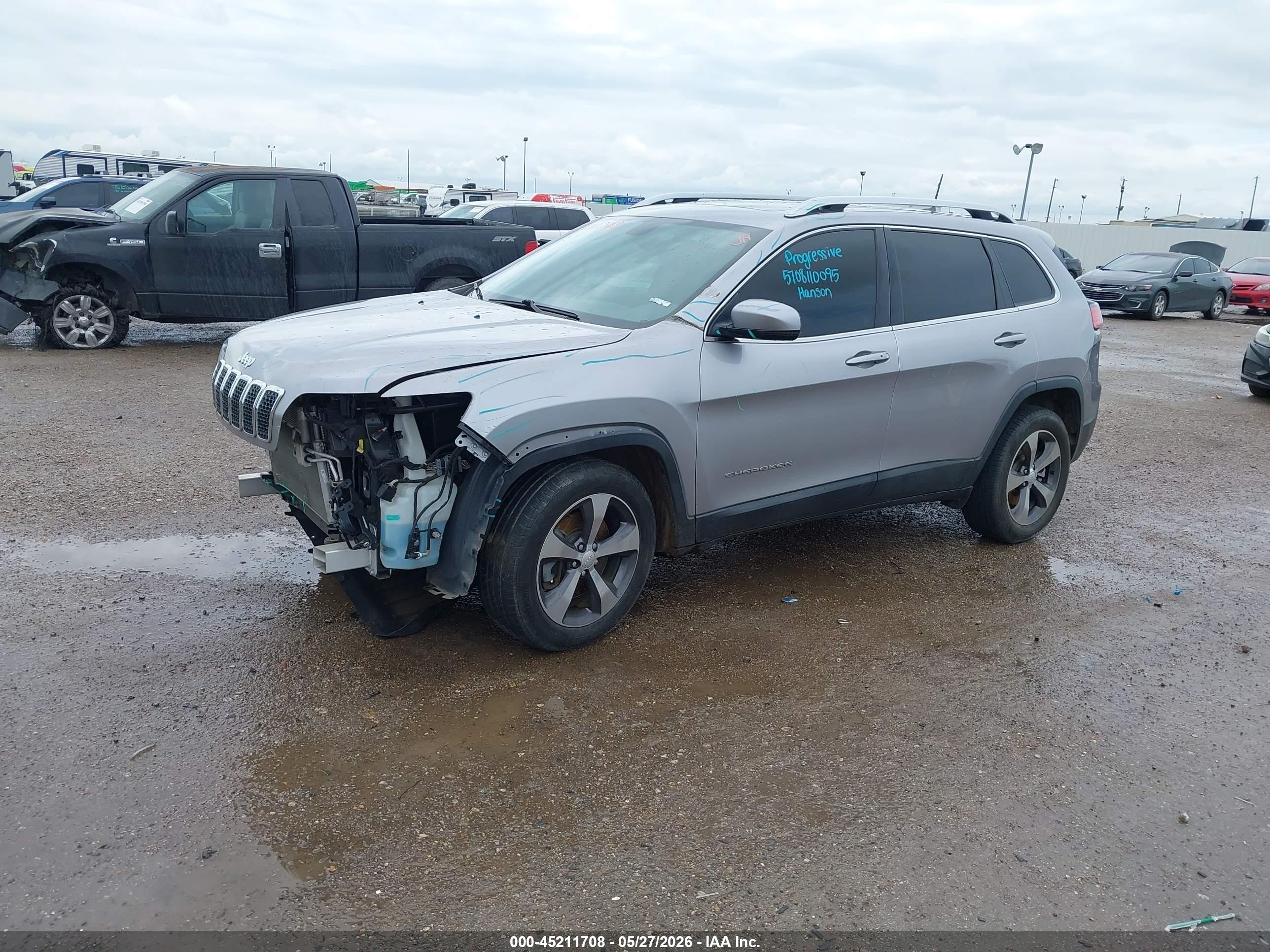 2019 JEEP CHEROKEE LIMITED 4X4