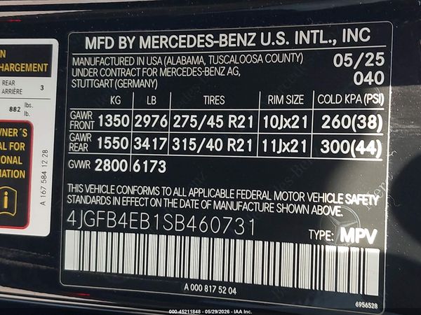 2025 MERCEDES-BENZ GLE 350 GLE350 4MATIC