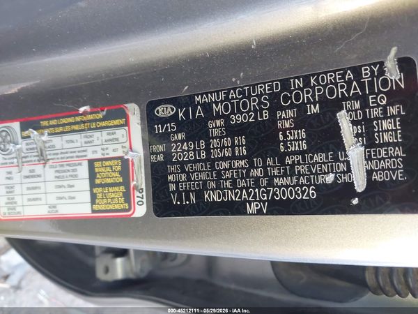 2016 KIA SOUL Plus