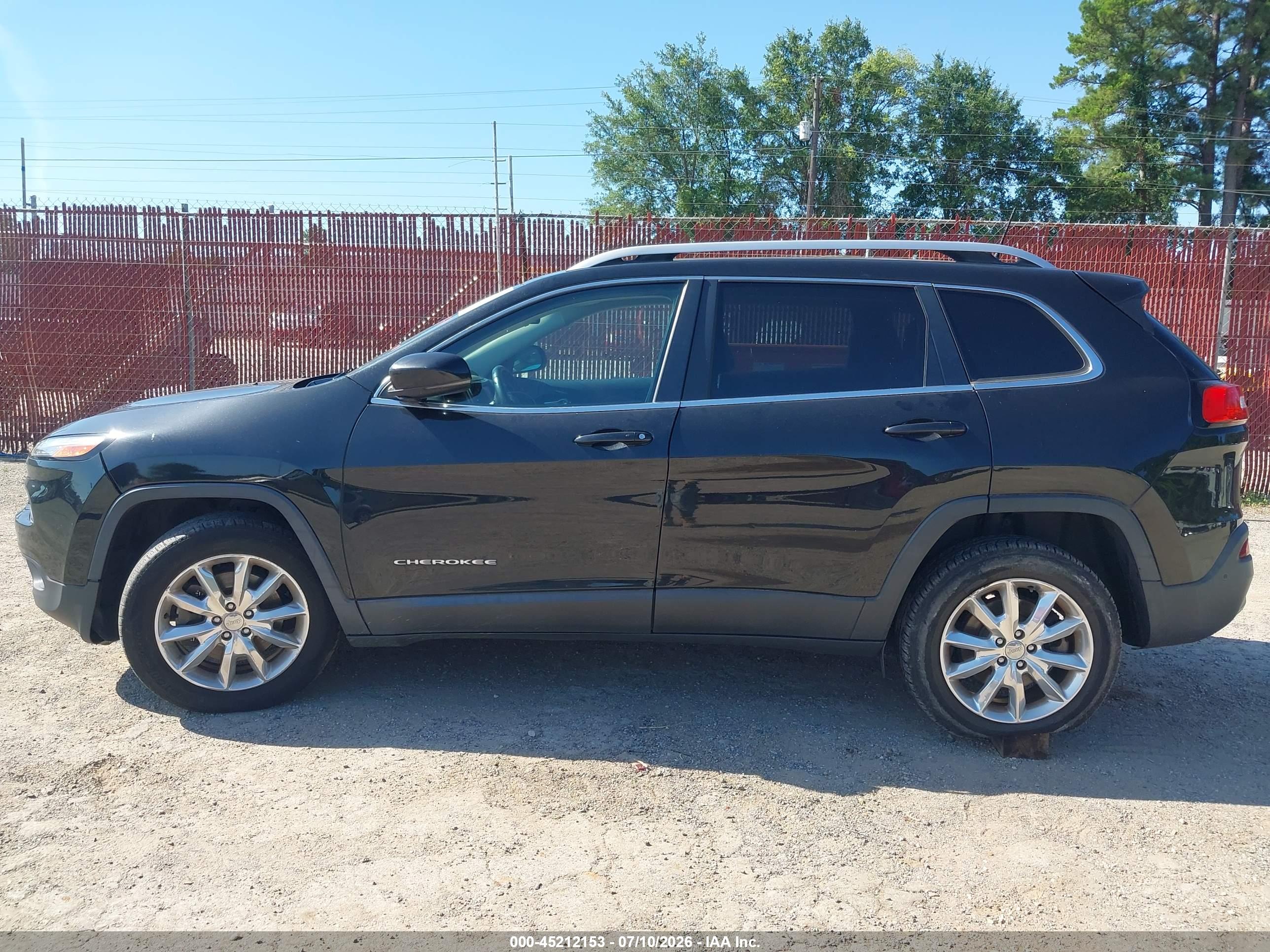 2016 JEEP CHEROKEE LIMITED