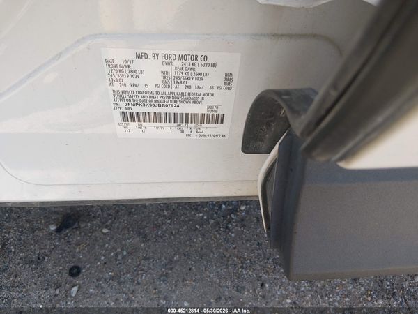 2018 FORD EDGE TITANIUM