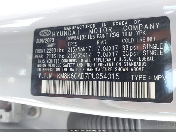2023 HYUNDAI KONA SEL