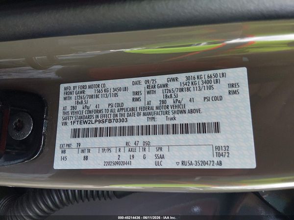 2025 FORD F-150 STX