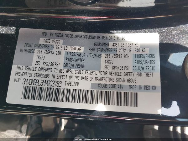 2021 MAZDA CX-30 SELECT