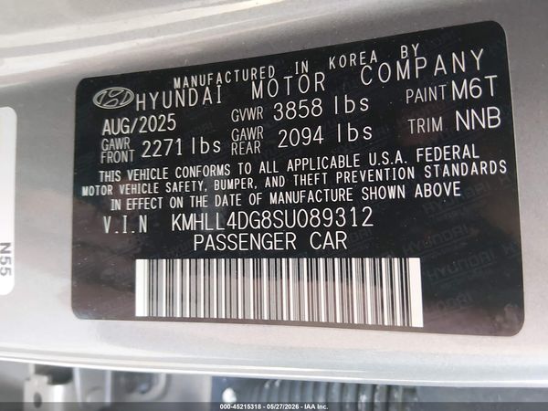 2025 HYUNDAI ELANTRA SE