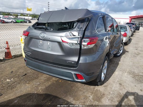 2019 TOYOTA HIGHLANDER LIMITED