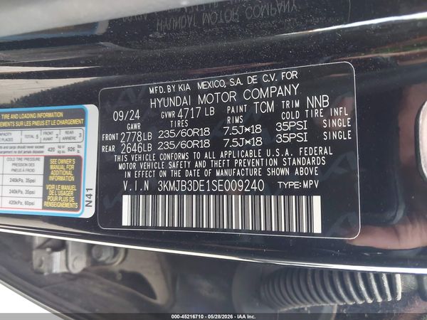 2025 HYUNDAI TUCSON SEL
