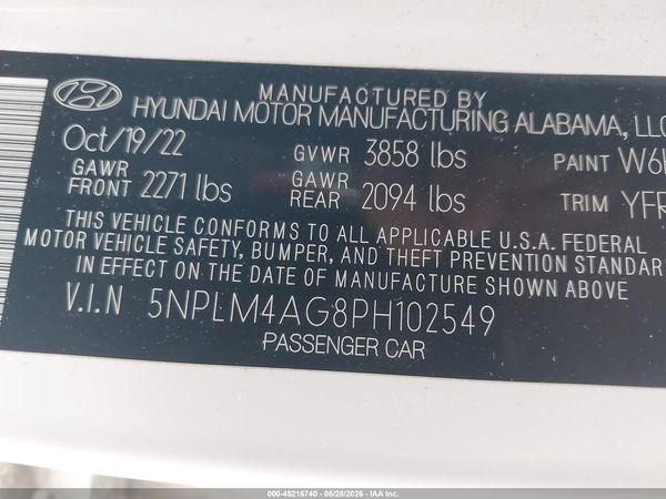 2023 HYUNDAI ELANTRA SEL