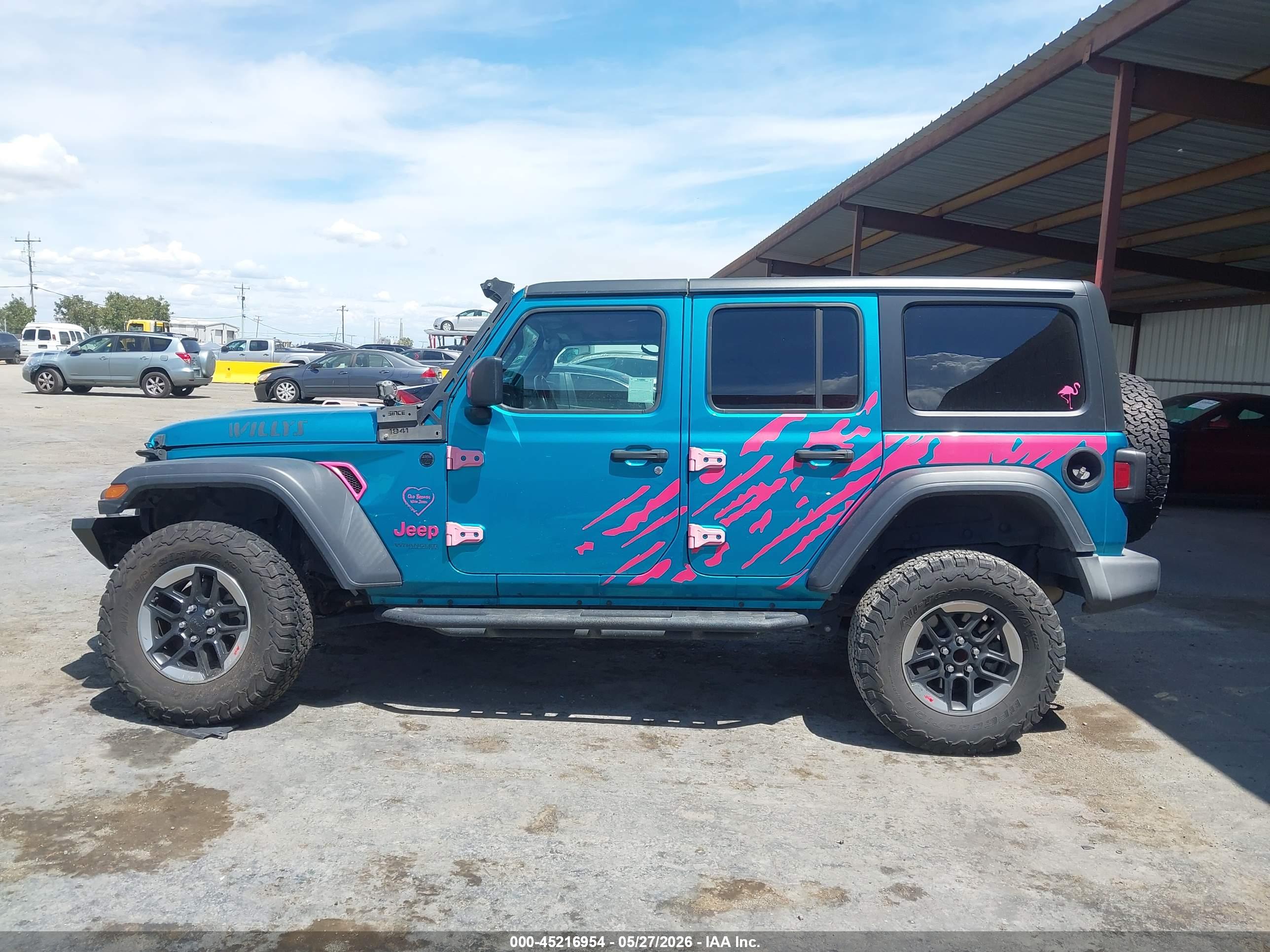 2020 JEEP WRANGLER UNLIMITED WILLYS 4X4