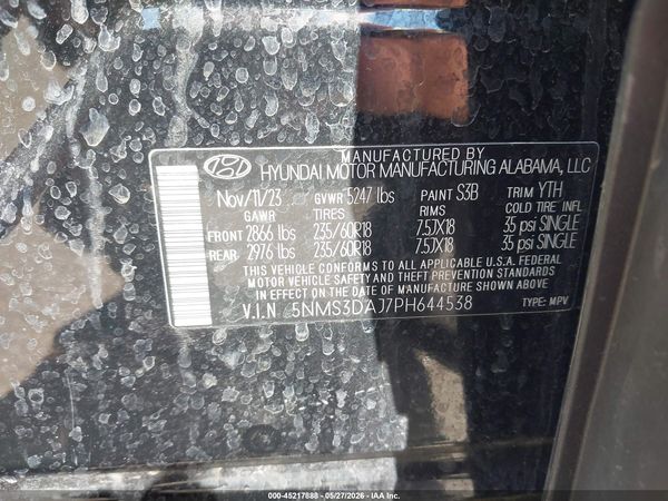 2023 HYUNDAI SANTA FE SEL