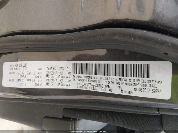 2016 JEEP CHEROKEE LATITUDE
