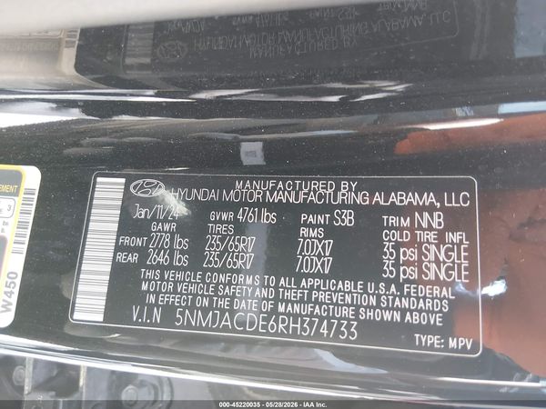 2024 HYUNDAI TUCSON SE