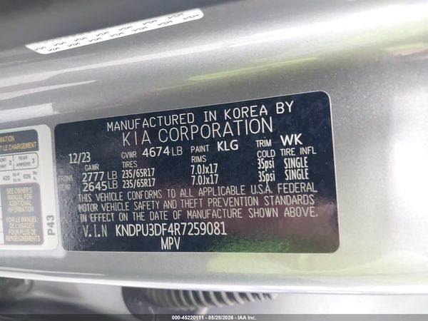 2024 KIA SPORTAGE LX